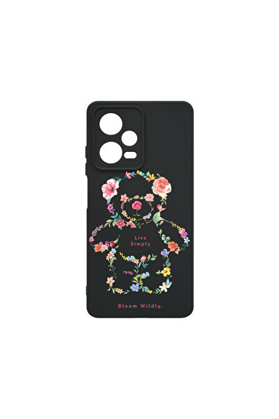 bestcase Carcasă premium din silicon pentru Xiaomi Redmi Note 12 Pro 5G / Poco X5 Pro, Teddy Bear Live Simply, PB 1555