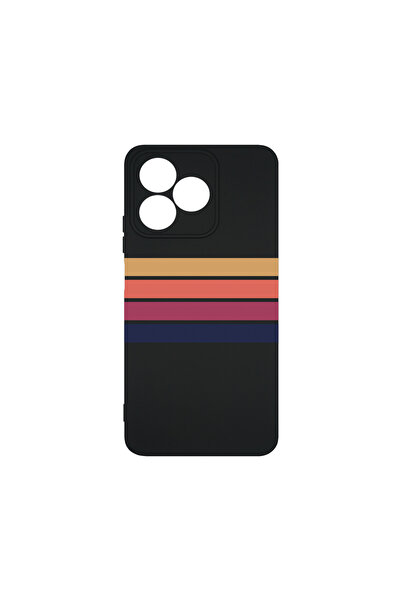 bestcase Θήκη σιλικόνης Premium για Xiaomi Redmi 13, Retro Lines, PB 1479