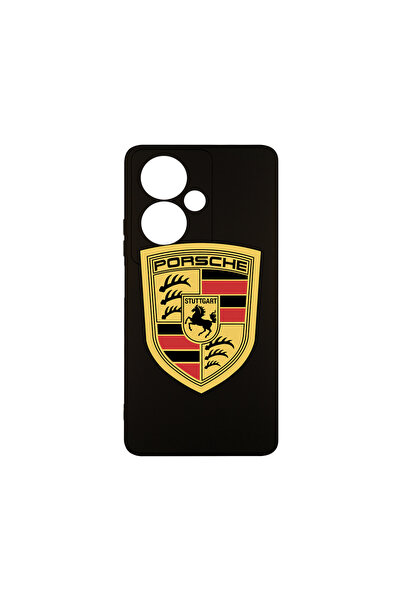 bestcase Премиум силиконов калъф за Oppo A79 5G, лого Porsche, PB 1722
