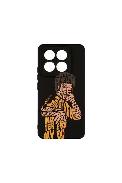 bestcase Θήκη σιλικόνης Premium για Xiaomi 14 Pro, Καλλιγραφία Bruce Lee, PB ...