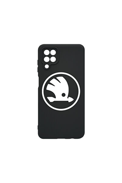 bestcase Husă premium din silicon pentru Samsung Galaxy A12 / Galaxy M12, log...