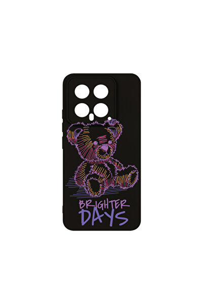 bestcase Husă premium din silicon pentru Xiaomi 14, Teddy Bear Brighter Days,...