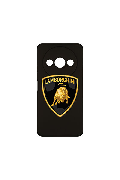 bestcase Carcasă premium din silicon pentru Xiaomi Redmi A3, logo Lamborghini, PB 1775