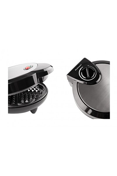 ROHNSON Waffle maker 1200W, 5 waffles, non-stick plates, thermostat R268