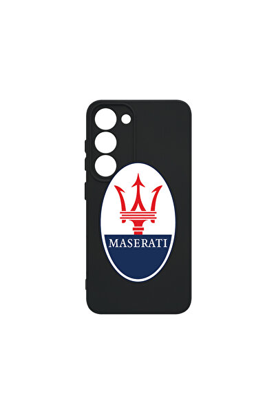 bestcase Husă premium din silicon pentru Samsung Galaxy S23 Plus, logo Masera...