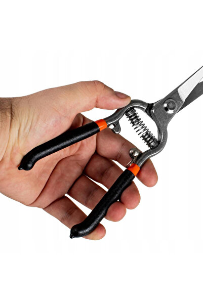 Wokin Pruning Scissors, 20 cm, 51 mm Blade, Non-Slip Comfortable Handle, Safety Lock