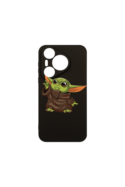 bestcase Husă premium din silicon pentru Huawei Pura 70 Pro, Baby Yoda, PB 1635