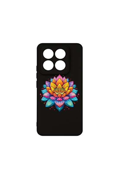 bestcase Husă premium din silicon pentru Xiaomi 14 Pro, Dream Colors Flower, ...