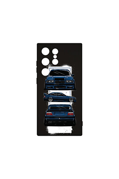 bestcase Премиум силиконов калъф за Samsung Galaxy S24 Ultra, BMW E36, PB 1446