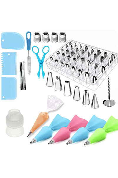 Onuvio Set de cofetărie/patiserie, 72 de piese, vârfuri pentru decorarea prăjiturilor și produselor de patiserie, Onuvio™