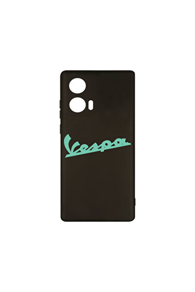 bestcase Husă premium din silicon pentru Motorola Moto G04, logo Vespa, PB 1709