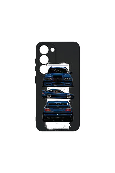 bestcase Husă premium din silicon pentru Samsung Galaxy S23 Plus, BMW E36, PB...