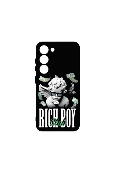 bestcase Carcasă premium din silicon pentru Samsung Galaxy S23 Plus, Rich Boy...