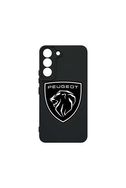 bestcase Husă premium din silicon pentru Samsung Galaxy S22, logo Peugeot, PB...