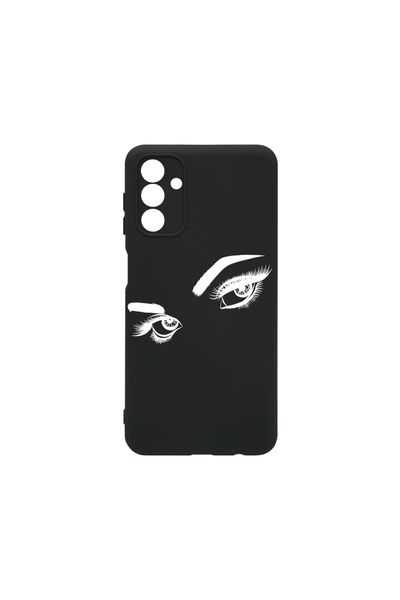 bestcase Husă premium din silicon pentru Samsung Galaxy A14 5G, ochi atrăgăto...