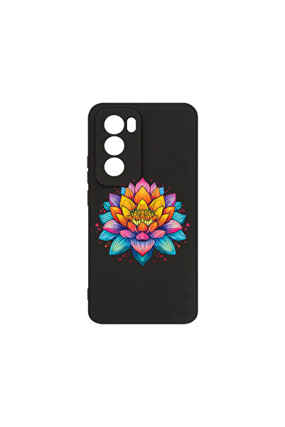 bestcase Husă premium din silicon pentru Oppo Reno12 Pro, Dream Colors Flower...