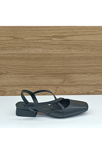 Greyder Women's Black Genuine Leather Shoes 5Y2Ta59270