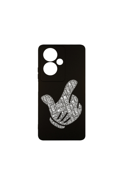 bestcase Θήκη σιλικόνης Premium για Oppo A79 5G, Καλλιγραφία Guante Mickey, P...