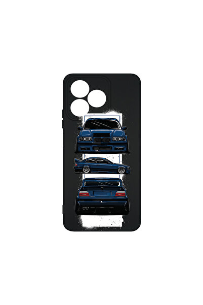 bestcase Husă premium din silicon pentru Xiaomi Redmi 13, BMW E36, PB 1446