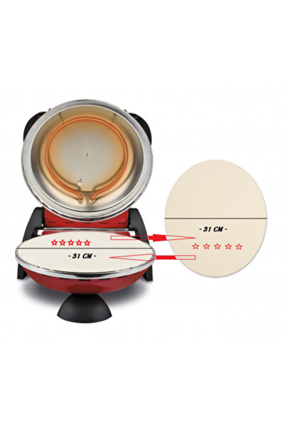 ESPERANZA Raspberry waffle maker with insulated handle and casing, easy to clean, non-slip feet