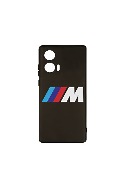 bestcase Husă premium din silicon pentru Motorola Moto G04, logo BMW M Power,...