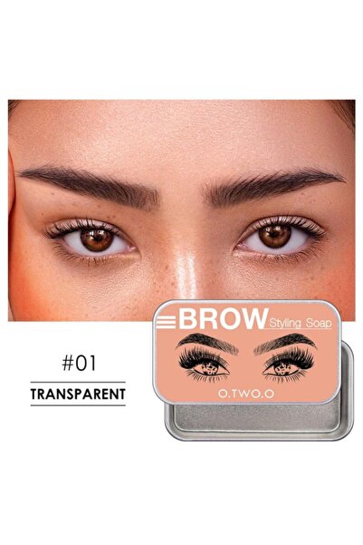 o.two.o Eyebrow Styling and Fixing Soap 3 Pieces Clear - 15g