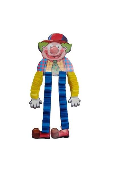 SHOPIENS Decoratiune Petrecere Clovn Din Hartie Colorata Cu Picioare Lungi 80...