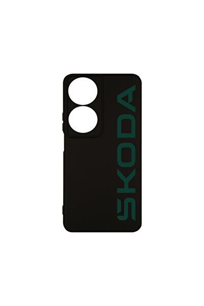 bestcase Carcasă premium din silicon pentru Honor X7b, logo Skoda, PB 1714