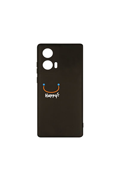 bestcase Husă premium din silicon pentru Motorola Moto G24 / Moto G24 Power, Be Happy, PB 1472