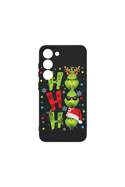 bestcase Carcasă premium din silicon pentru Samsung Galaxy S23 Plus, Grinch's...