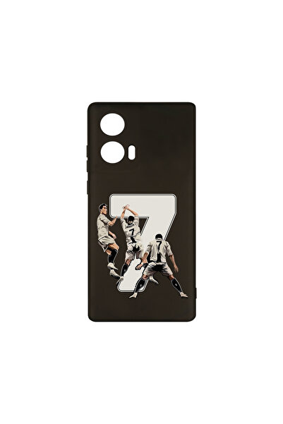 bestcase Husă premium din silicon pentru Motorola Moto G04, Ronaldo, PB 1469