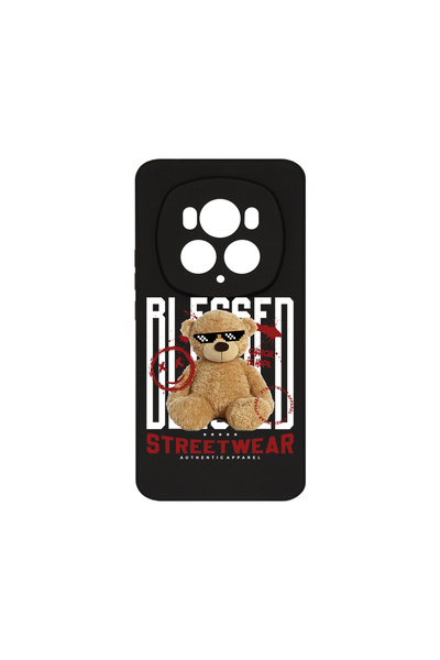 bestcase Carcasă premium din silicon pentru Honor Magic6 Pro, Teddy Bear Bles...