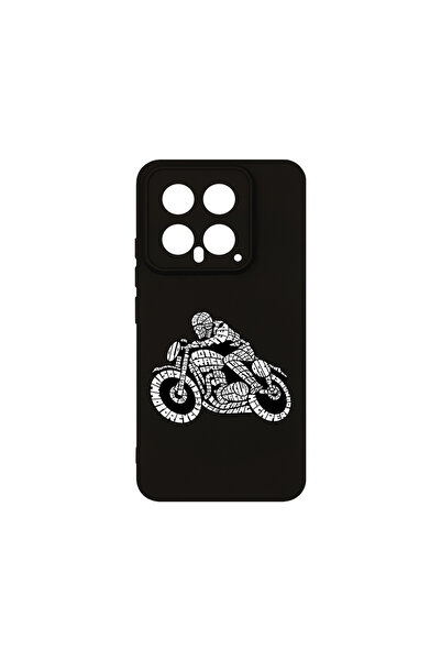 bestcase Θήκη σιλικόνης Premium για Xiaomi 14, Calligraphy Moto Sport, PB 1518