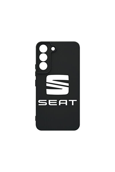 bestcase Husă premium din silicon pentru Samsung Galaxy S22, cu logo Seat, PB...