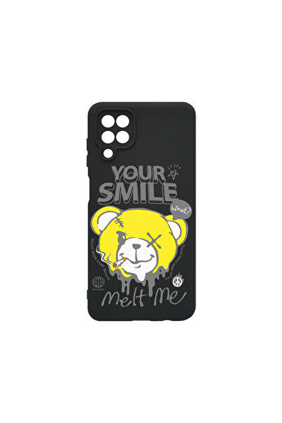 bestcase Husă premium din silicon pentru Samsung Galaxy A12 / Galaxy M12, Ted...