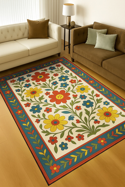 Rugs Modern Halı MOSSO Παραδοσιακό Θεματικό Διακοσμητικό Χαλί με Σχέδια mosso702