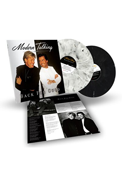 plakmarketi YABANCI PLAK - Modern Talking / Back For Good (Beyaz&Siyah mermer...