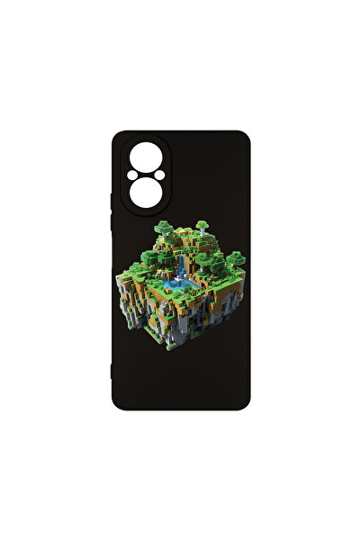 bestcase Carcasă premium din silicon pentru Realme C67, Minecraft World, PB 1681