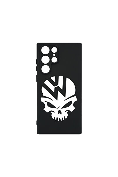 bestcase Θήκη σιλικόνης Premium για Samsung Galaxy S22 Ultra, VW Skull, PB 1663