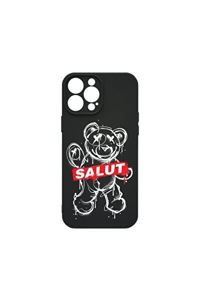 bestcase Θήκη σιλικόνης Premium για Apple iPhone 14 Pro, Teddy Bear Salut, PB...
