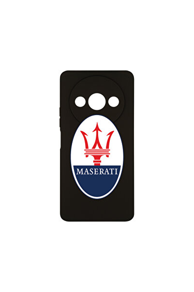 bestcase Husă premium din silicon pentru Xiaomi Redmi A3, logo Maserati, PB 1768