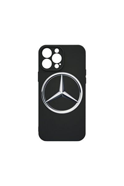bestcase Carcasă premium din silicon pentru Apple iPhone 13 Pro Max, logo Mer...