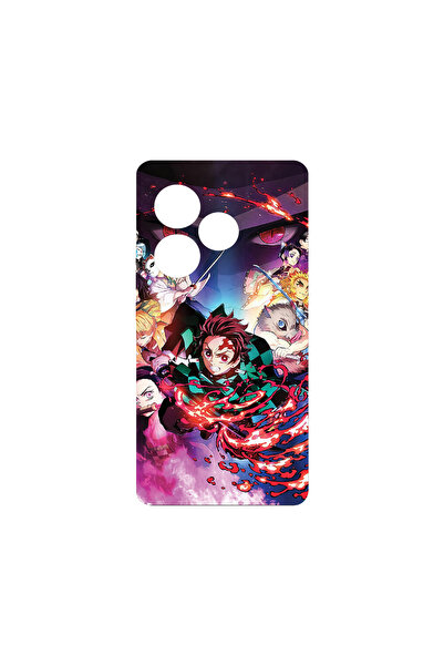 bestcase Carcasă premium din silicon pentru Realme GT 6, Demon Slayer, PB 1701