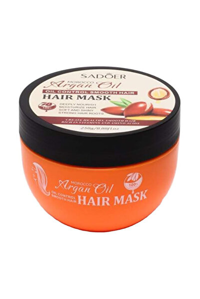 SADOER قناع الشعر بزيت الأرغان المغربي للتحكم في الزيوت وتنعيم الشعر من SADOE...