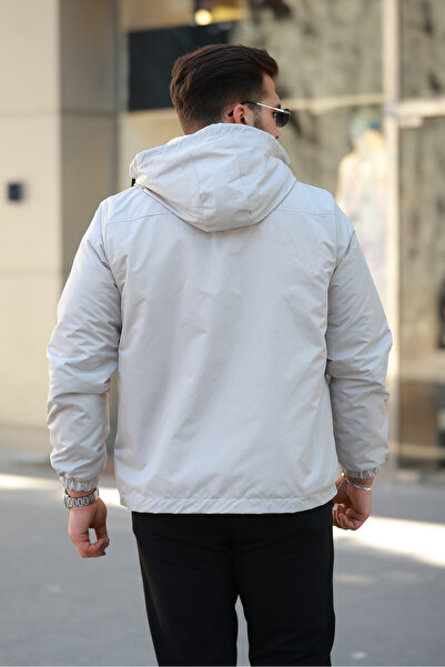 Boymen Ανδρικό παλτό με επένδυση από γούνα Χοντρό αδιάβροχο παλτό Premium παλτό