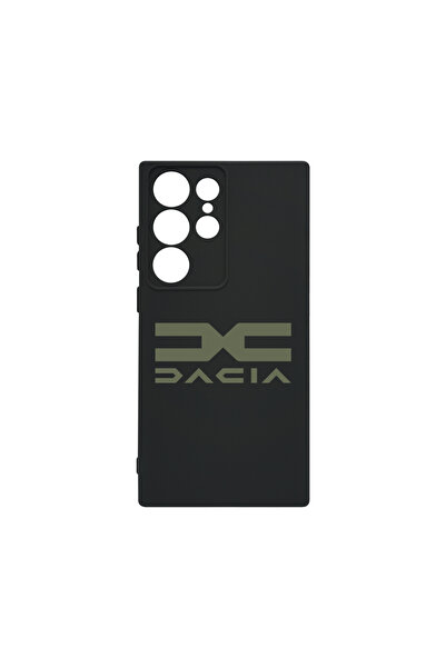 bestcase Husă premium din silicon pentru Samsung Galaxy S23 Ultra, logo Dacia...