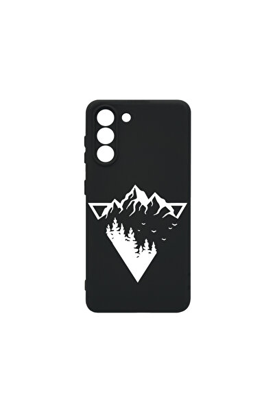bestcase Carcasă premium din silicon pentru Samsung Galaxy S21, Camping Fores...