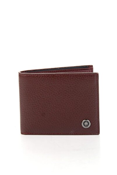 Bambi Bordo Hakiki Deri Erkek Cüzdan A08657236340