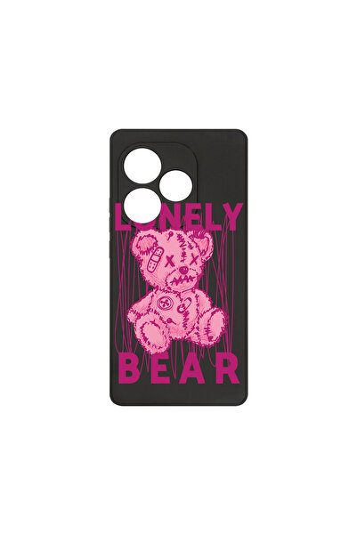 bestcase Husă premium din silicon pentru Realme GT 6, Teddy Bear Lonely, PB 1565