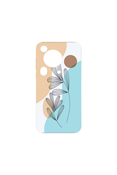 bestcase Husă premium din silicon pentru Huawei Pura 70 Ultra, floare abstrac...